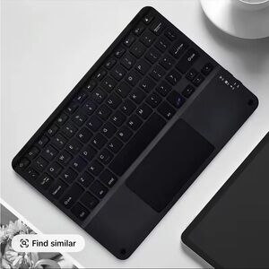 Wireless Black Keyboard For IPad/ Phone Bluetooth Connect